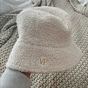 REVOLVE Cream Textured Bucket Hat